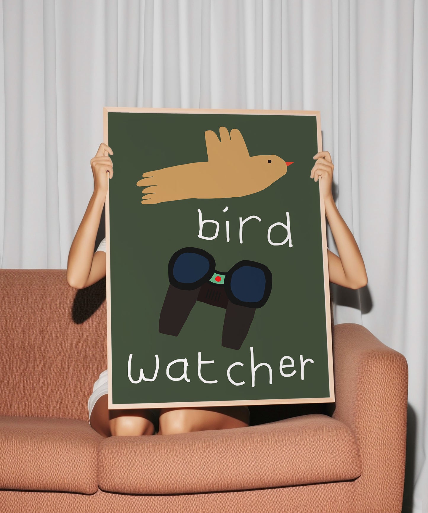 Bird Watcher Print