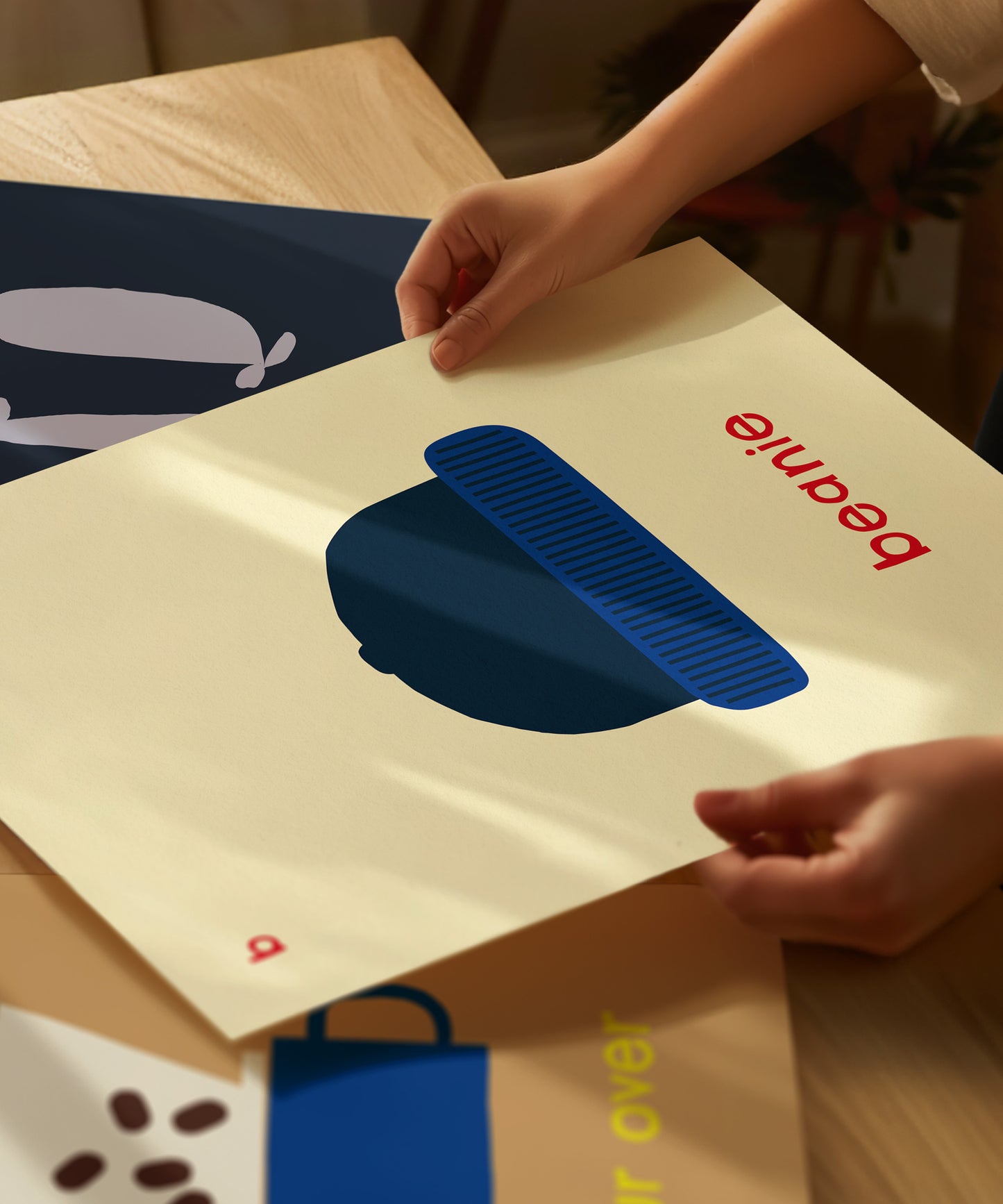 B for Beanie Print