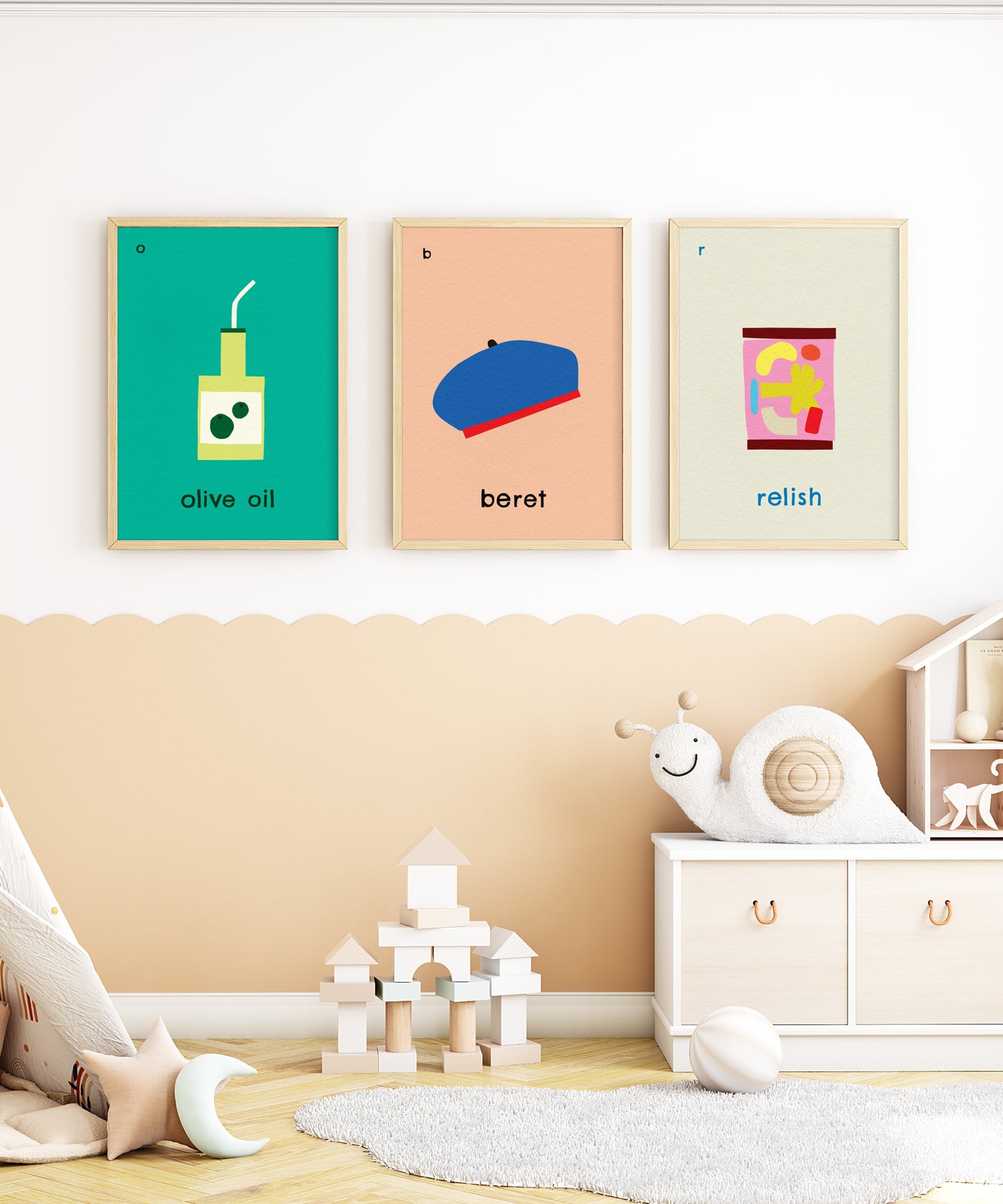 O for Olive Oil Print