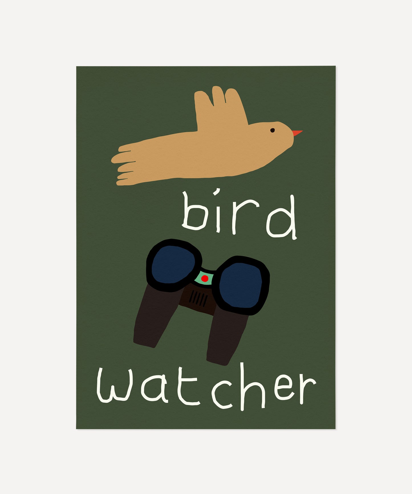 Bird Watcher Print