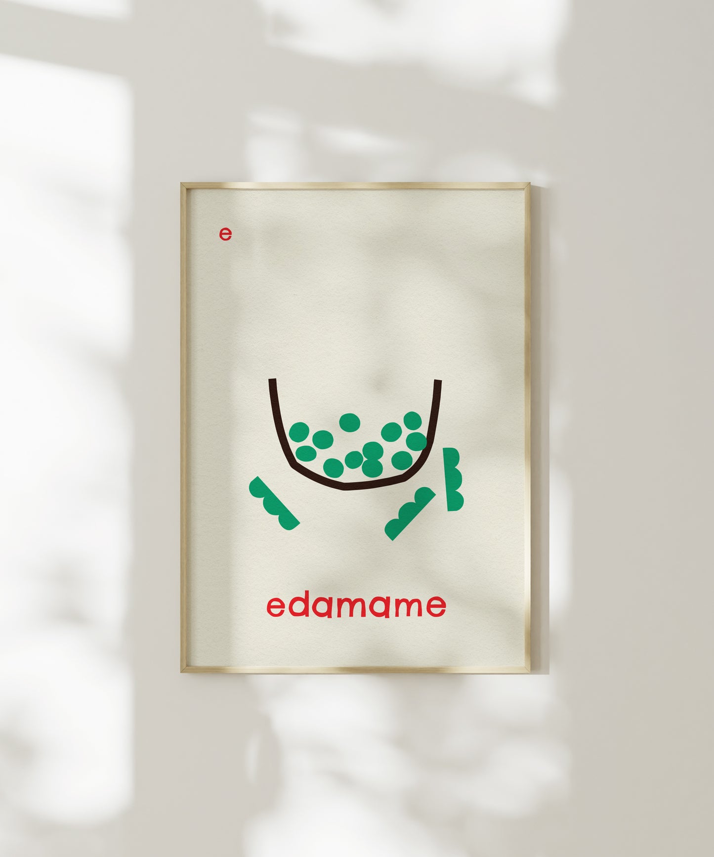 E for Edamame