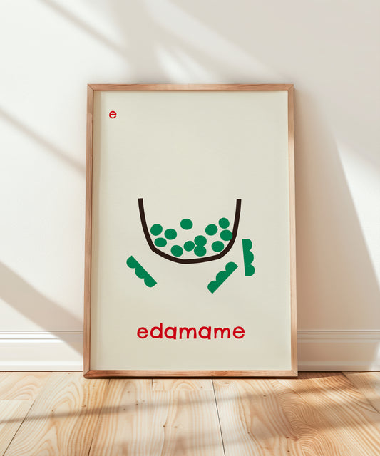 E for Edamame