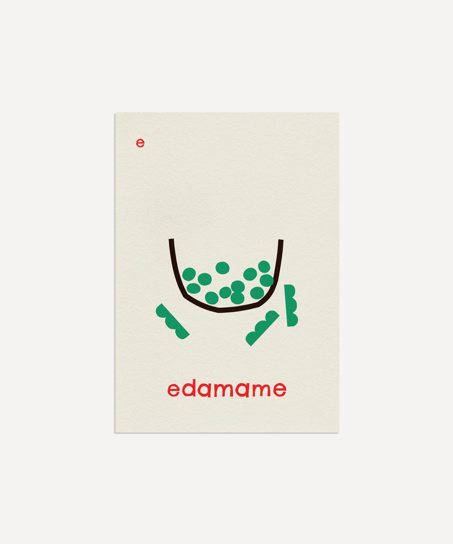 E for Edamame