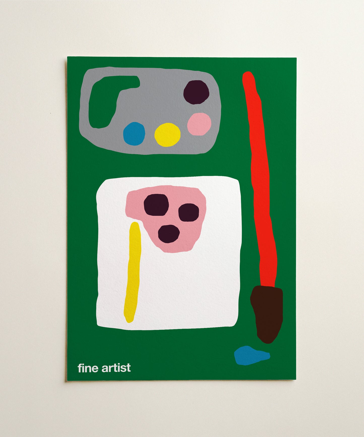 Fine Artist Print - Green