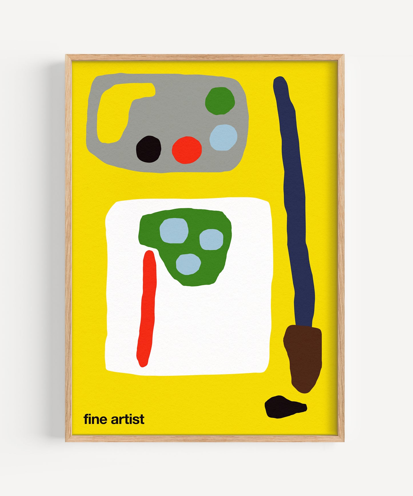 Fine Artist Print - Yellow