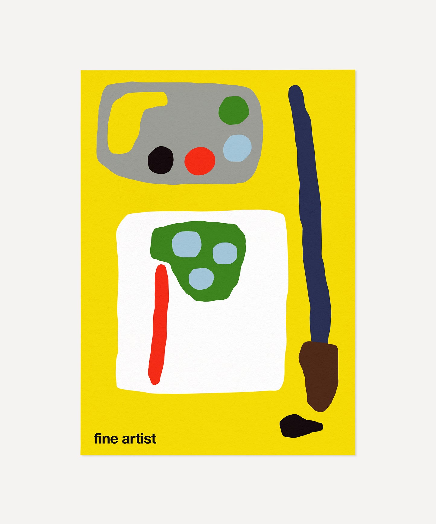 Fine Artist Print - Yellow
