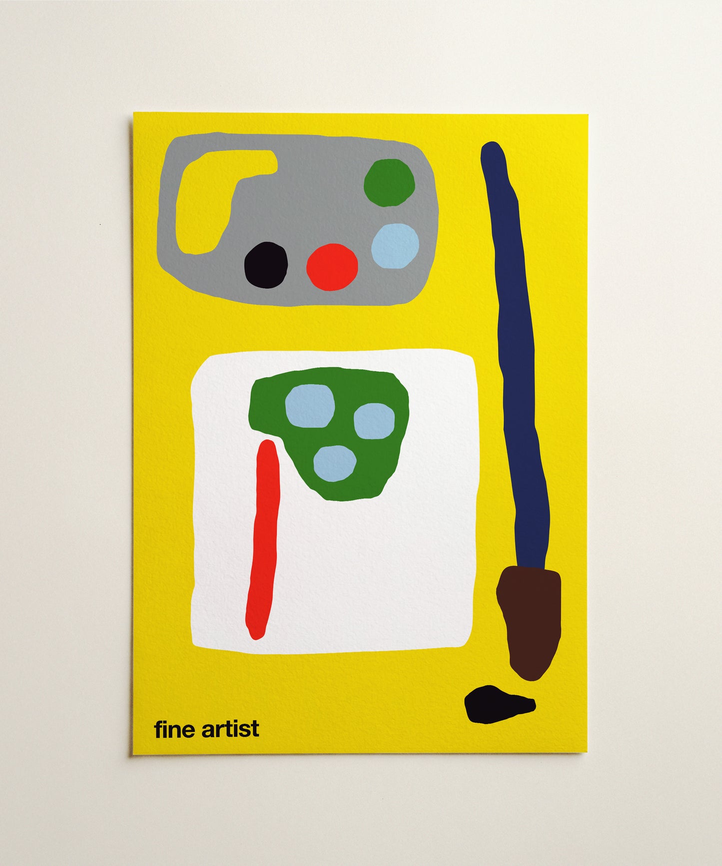 Fine Artist Print - Yellow