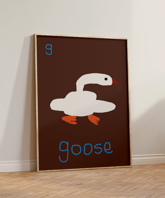 G for Goose Print
