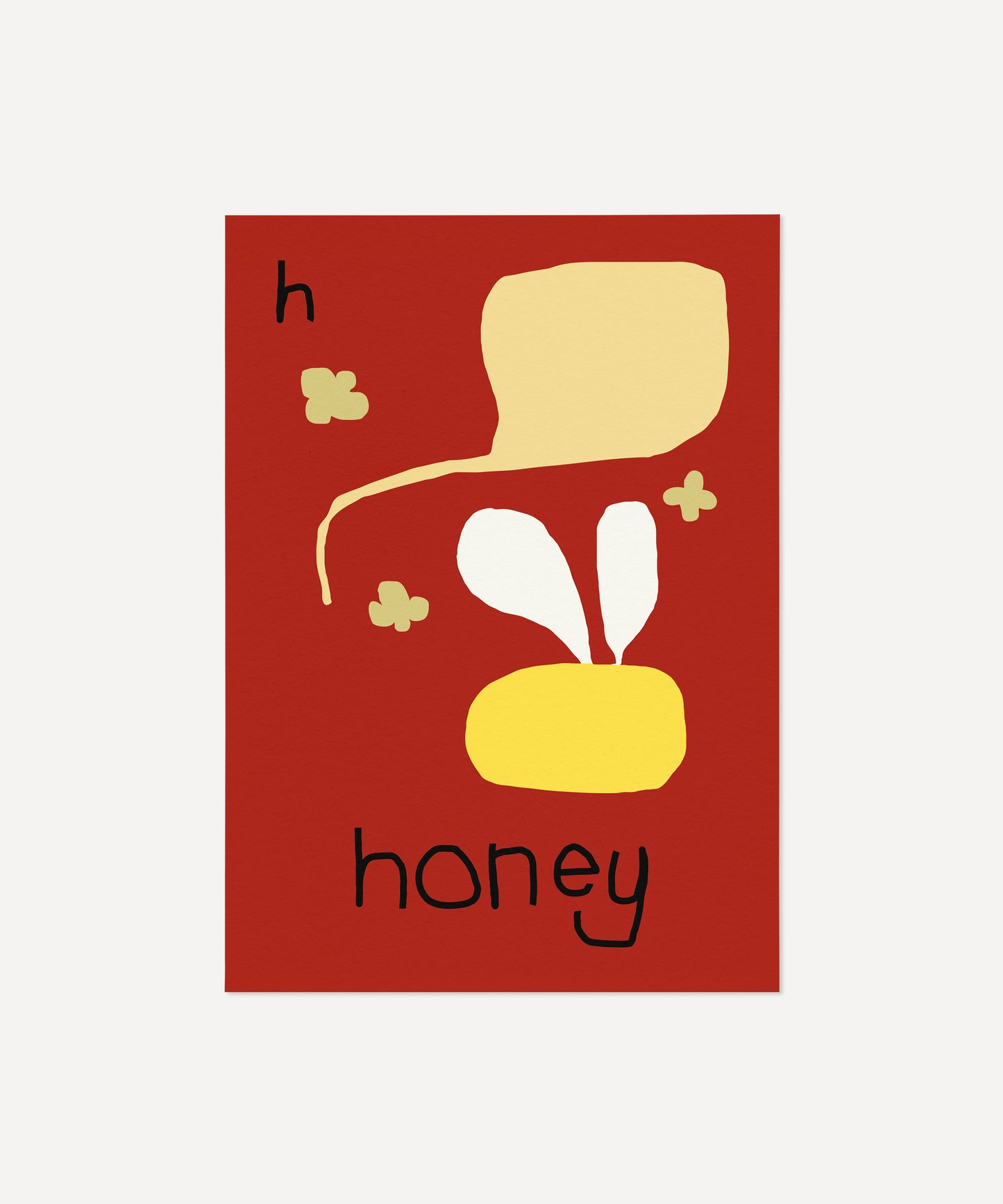 H for Honey Print