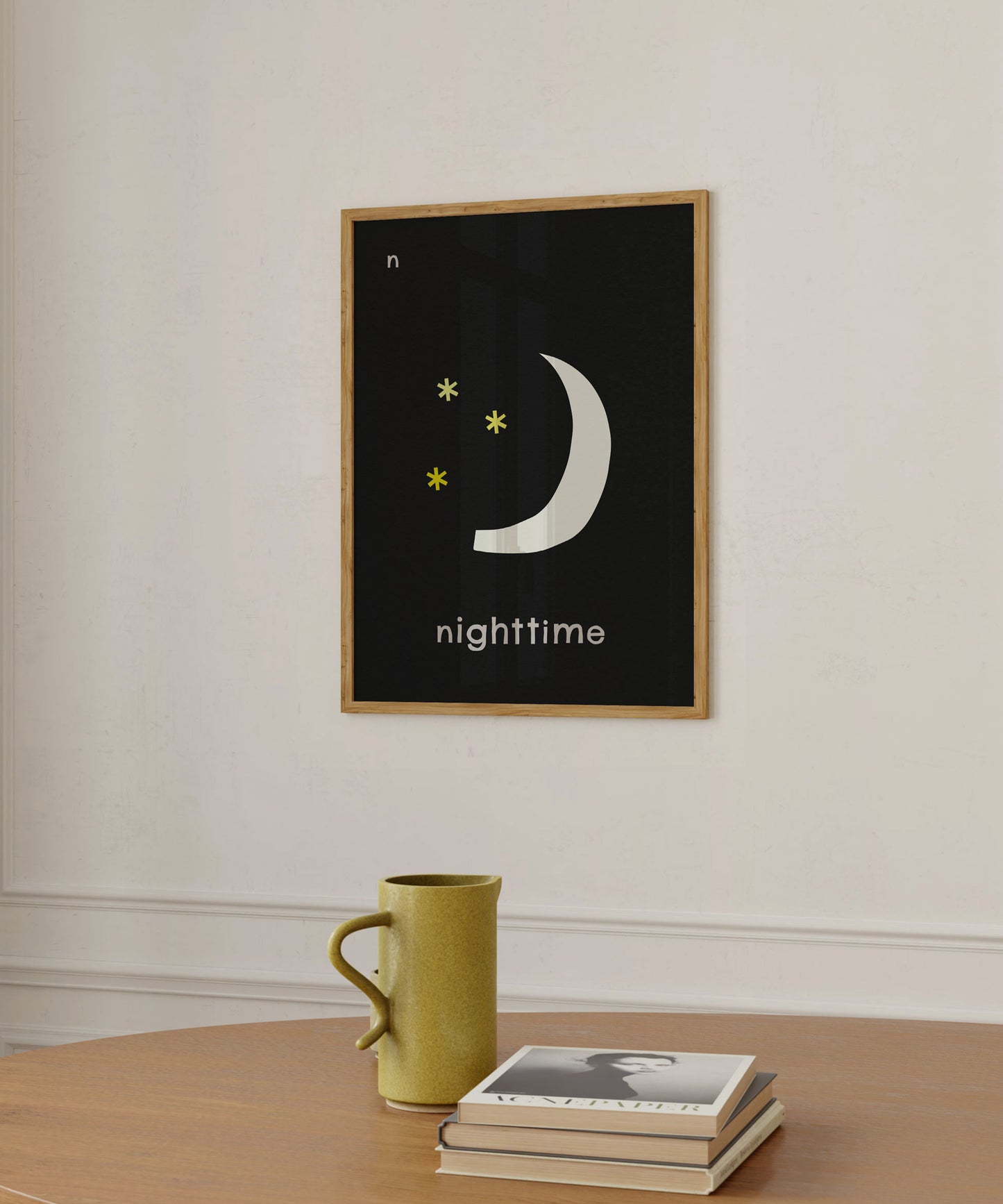 N for Nighttime Print
