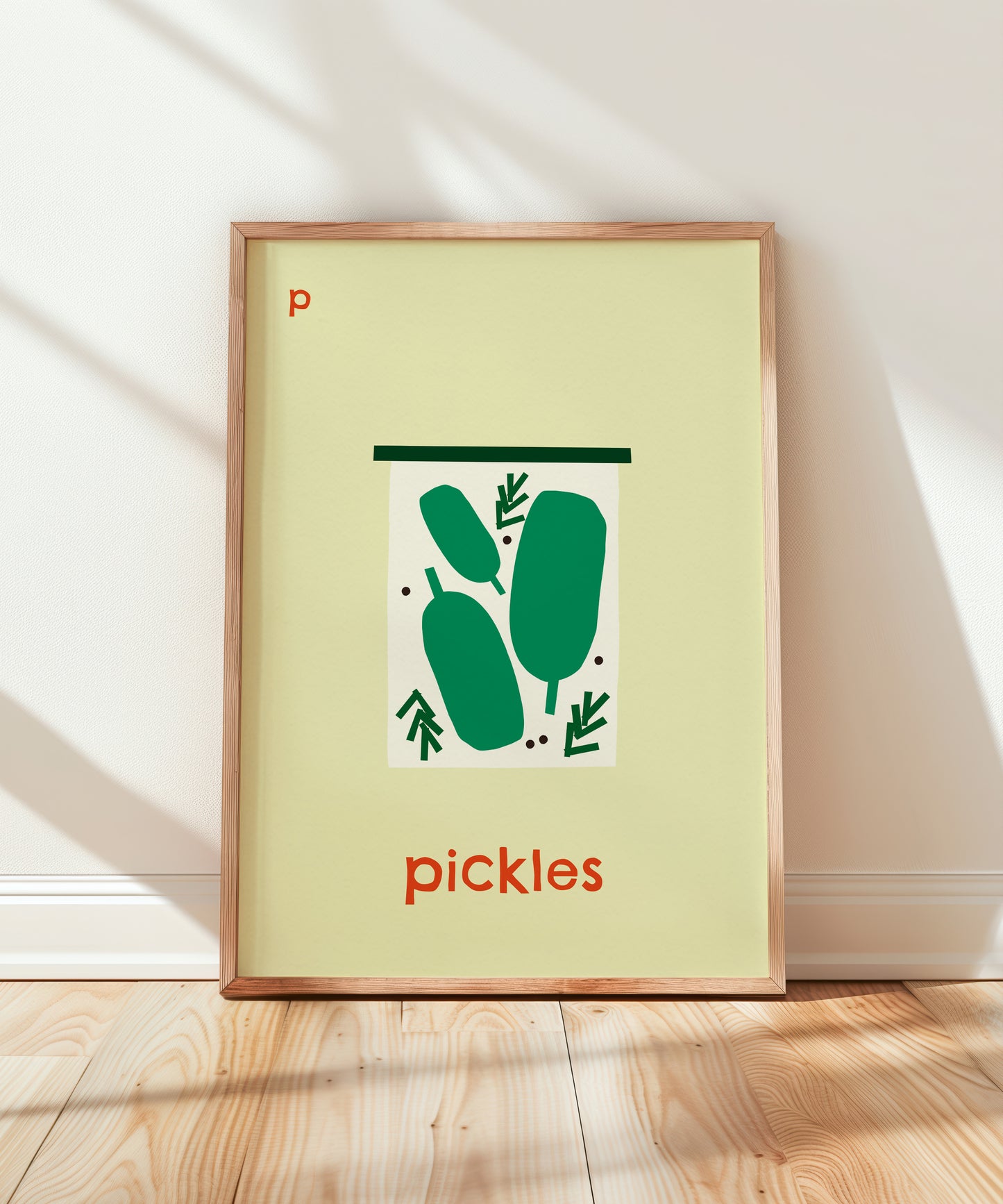 P for Pickles Print