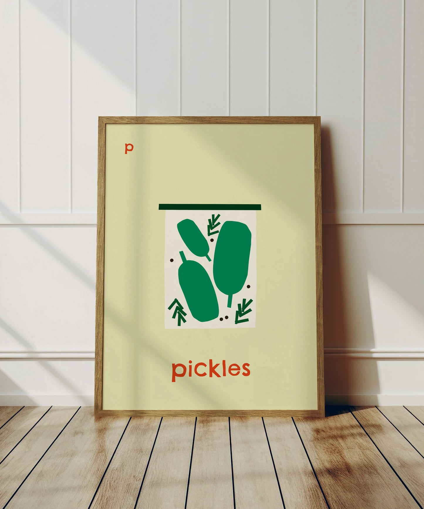P for Pickles Print