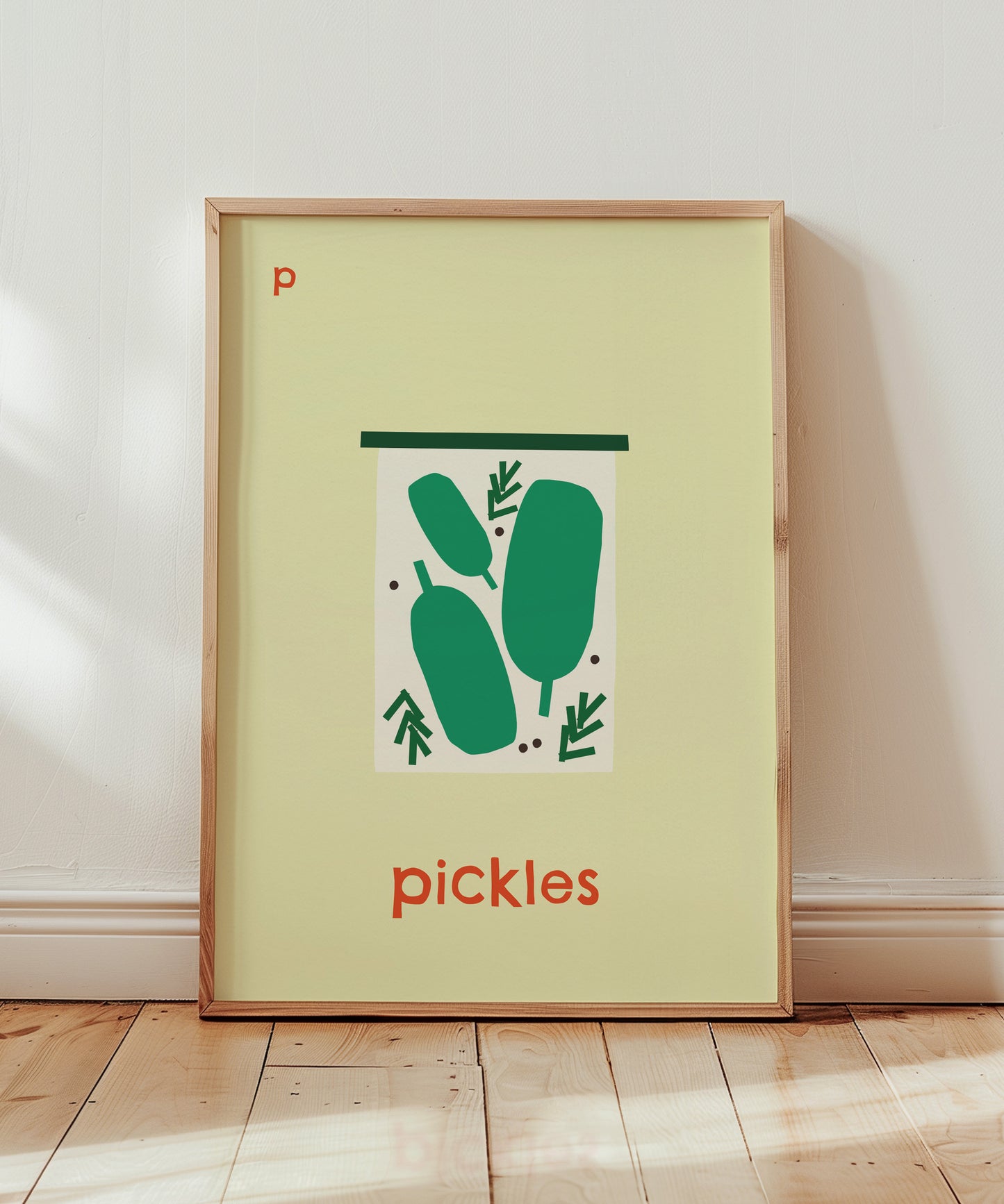 P for Pickles Print