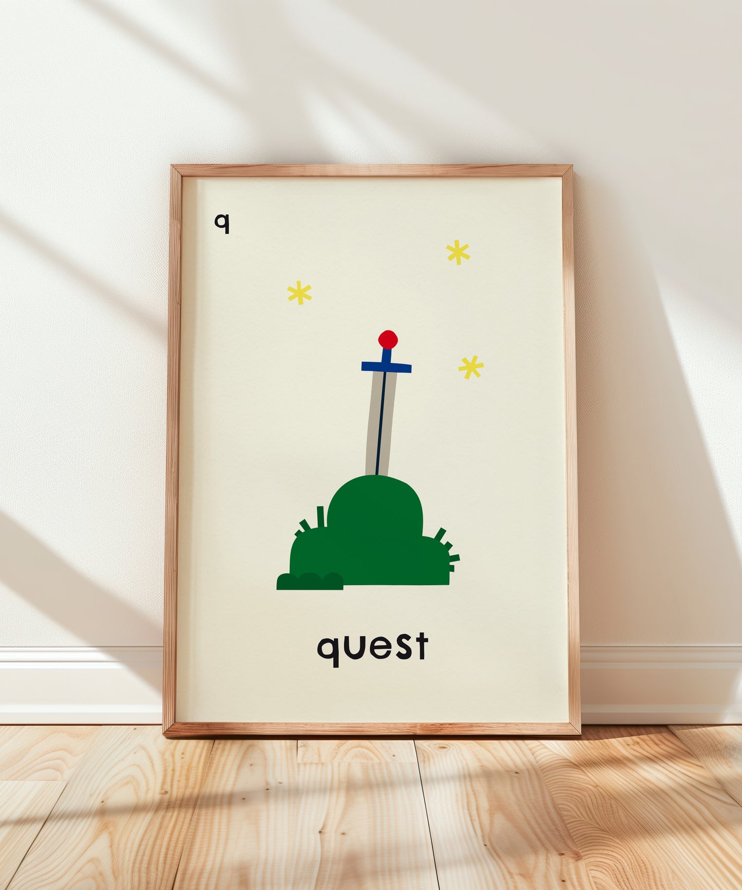 Q for Quest Print