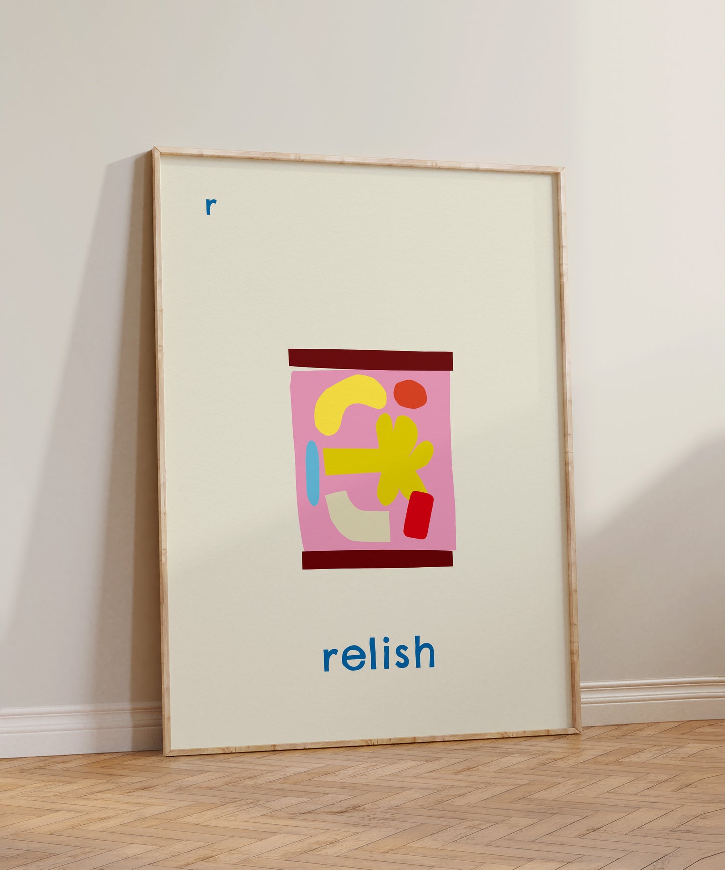 R for Relish Print