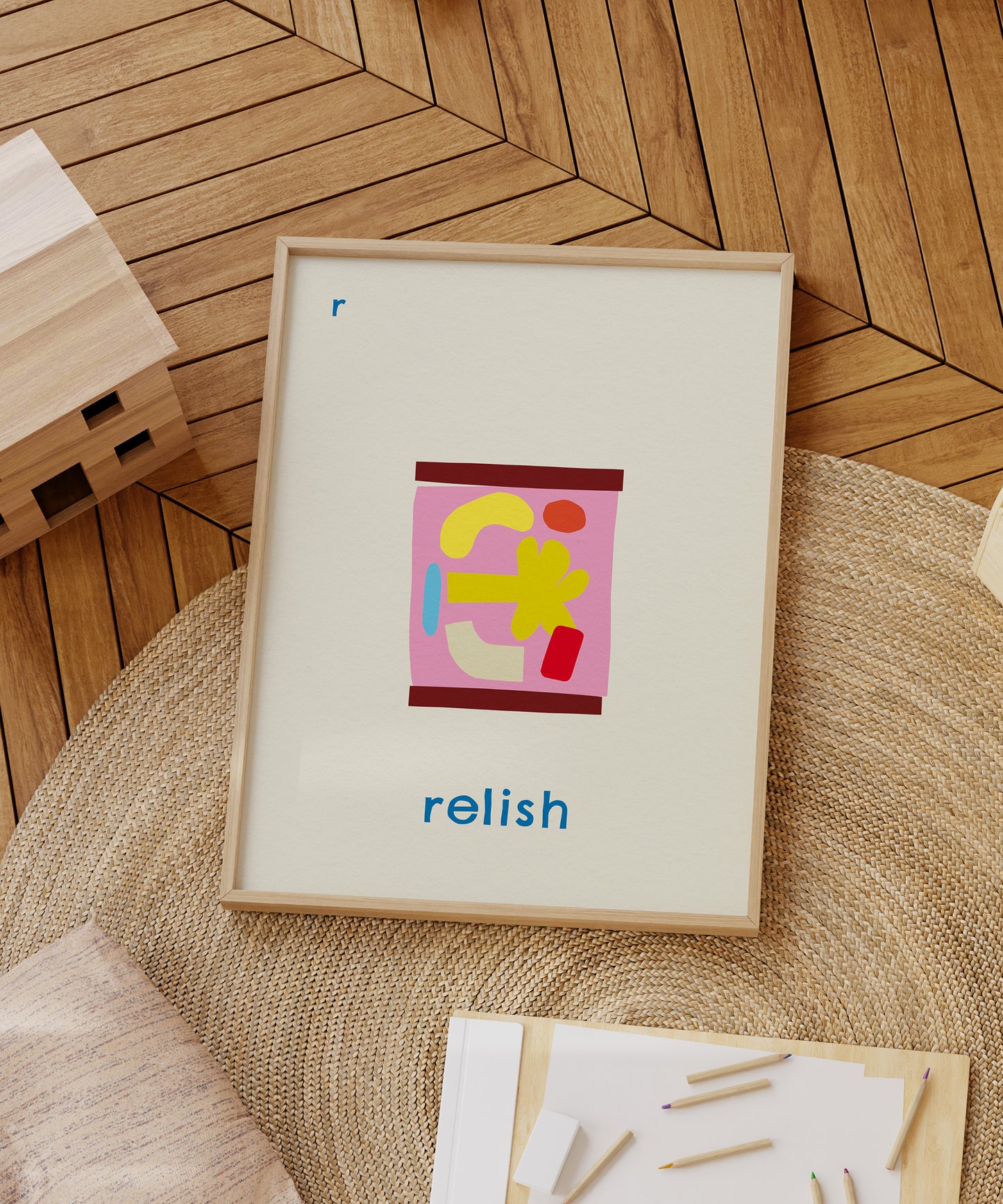 R for Relish Print