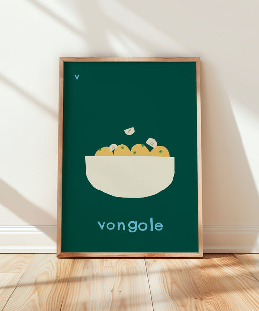V for Vongole Print