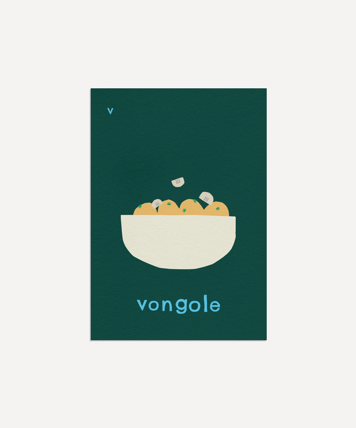 V for Vongole Print