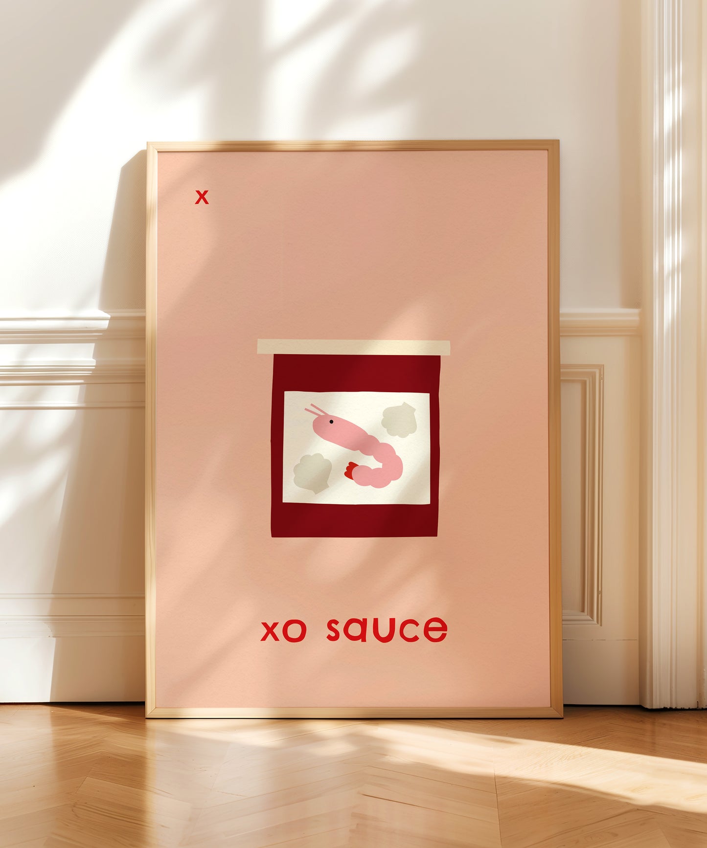 X for XO Sauce Print