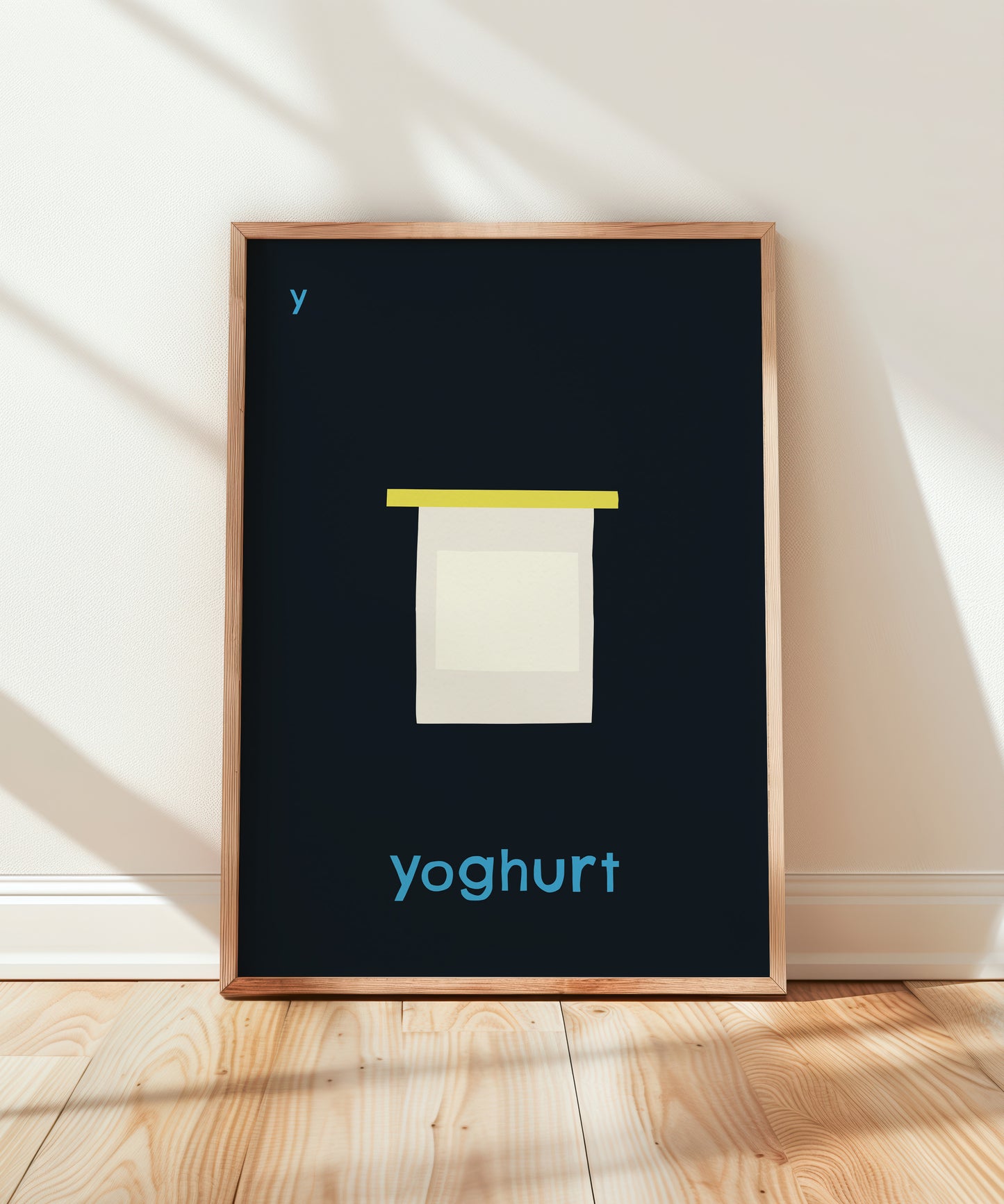 Y for Yoghurt Print