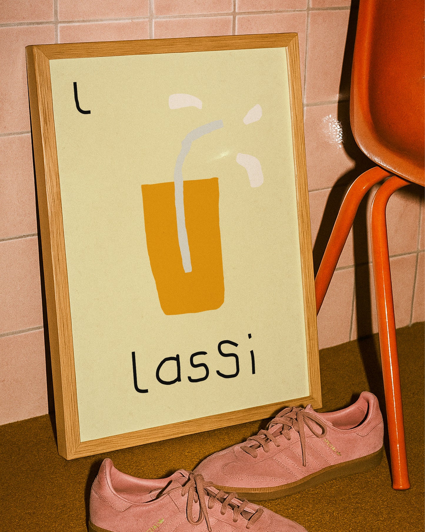 L for Lassi Print