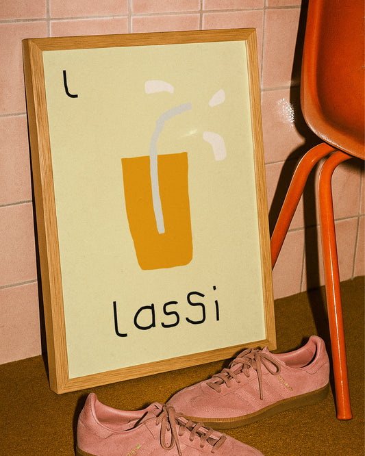 L for Lassi Print